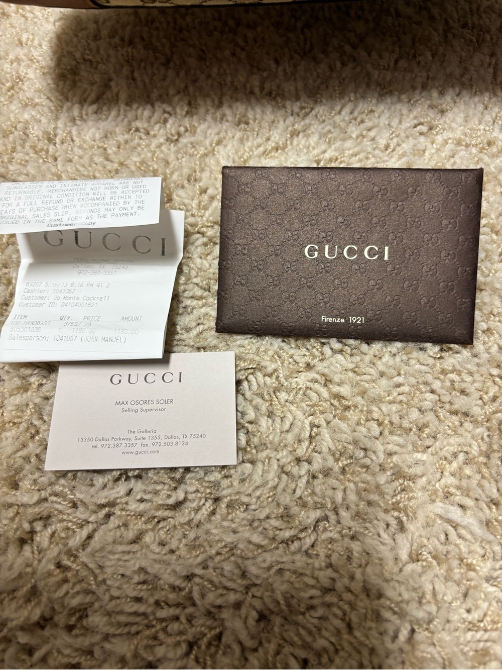 Gucci Beige and Brown GG Canvas Hobo Bag - Picture 14 of 16